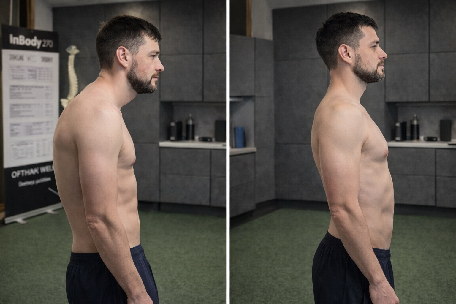 en man som vill prova optimum träning för bättre hållning i Sävedalen och göteborg