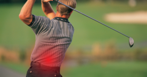 ryggvärk hos golfspelare